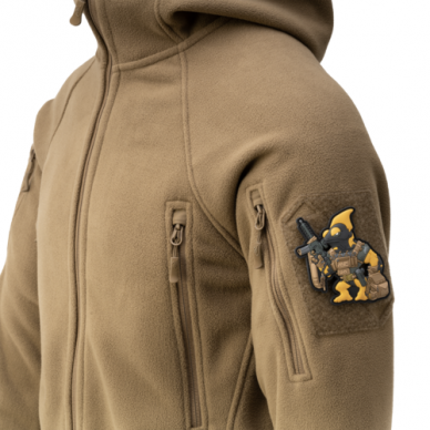 "Helikon" Hybrid Fleece Hoodie – Patriot Jacket Mk 2 – Tiger Stripe (BL-PJ2-FH-62) 3 "Helikon" Hybrid Fleece Hoodie – Patriot Jacket Mk 2 – Tiger Stripe (BL-PJ2-FH-62) 3