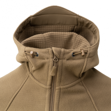 "Helikon" Hybrid Fleece Hoodie – Patriot Jacket Mk 2 – Tiger Stripe (BL-PJ2-FH-62) 5 "Helikon" Hybrid Fleece Hoodie – Patriot Jacket Mk 2 – Tiger Stripe (BL-PJ2-FH-62) 5