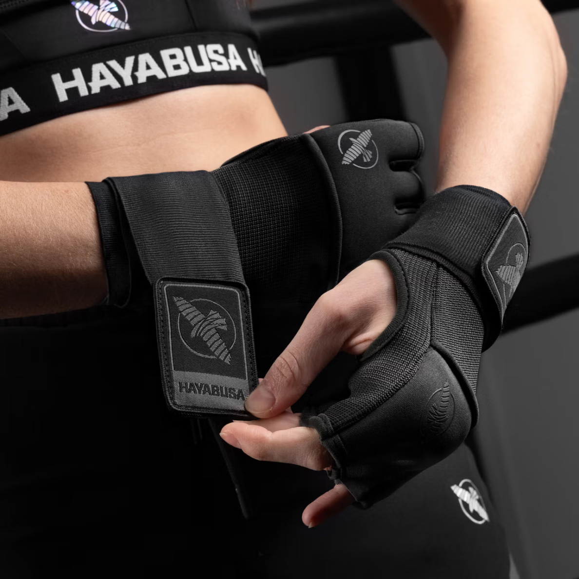 "Hayabusa" Deluxe Quick Wraps – Black 3