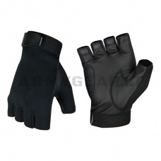 Pirštinės - Half Finger Shooting Gloves Black (Invader Gear)