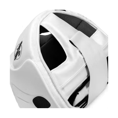 "Hayabusa" Headguard T3 - White/Black