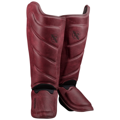 "Hayabusa" T3 LX Striking Shin Guards - Crimson "Hayabusa" T3 LX Striking Shin Guards - Crimson
