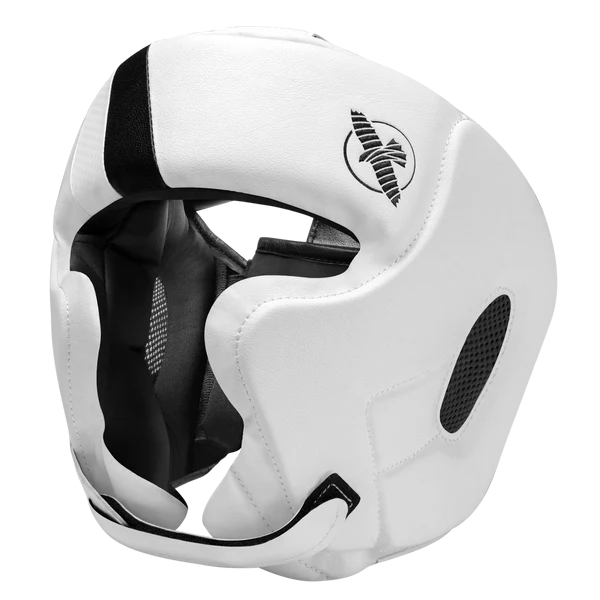 "Hayabusa" Headguard T3 - White/Black "Hayabusa" Headguard T3 - White/Black