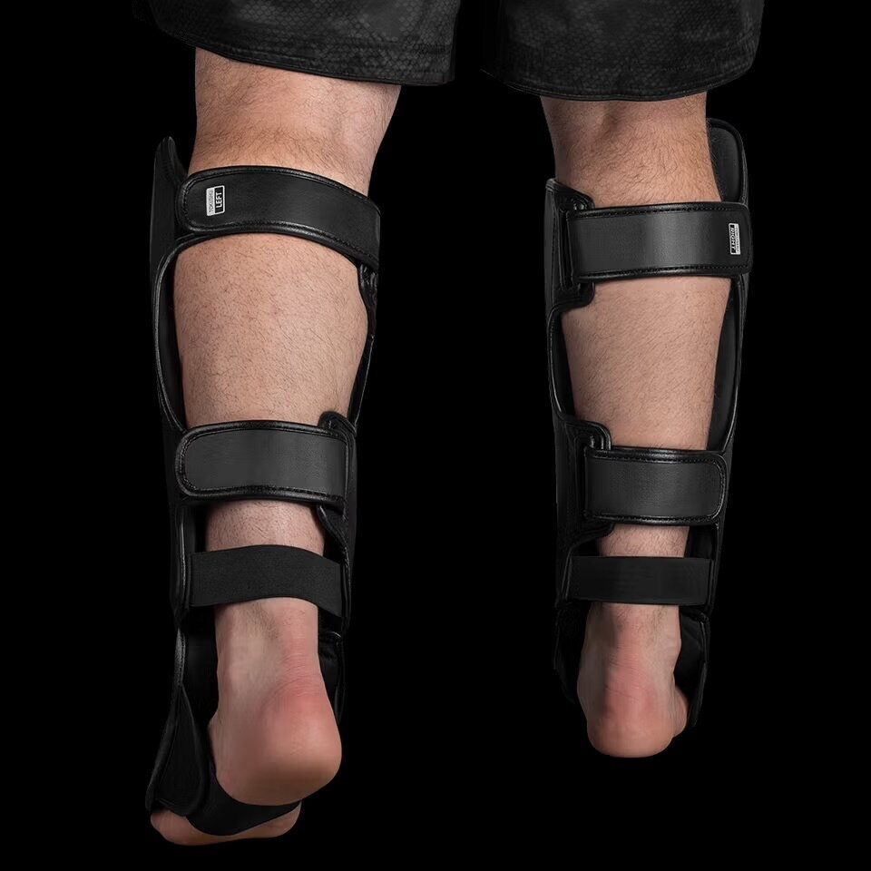"Hayabusa" T3 Striking Shin Guards - Black 3