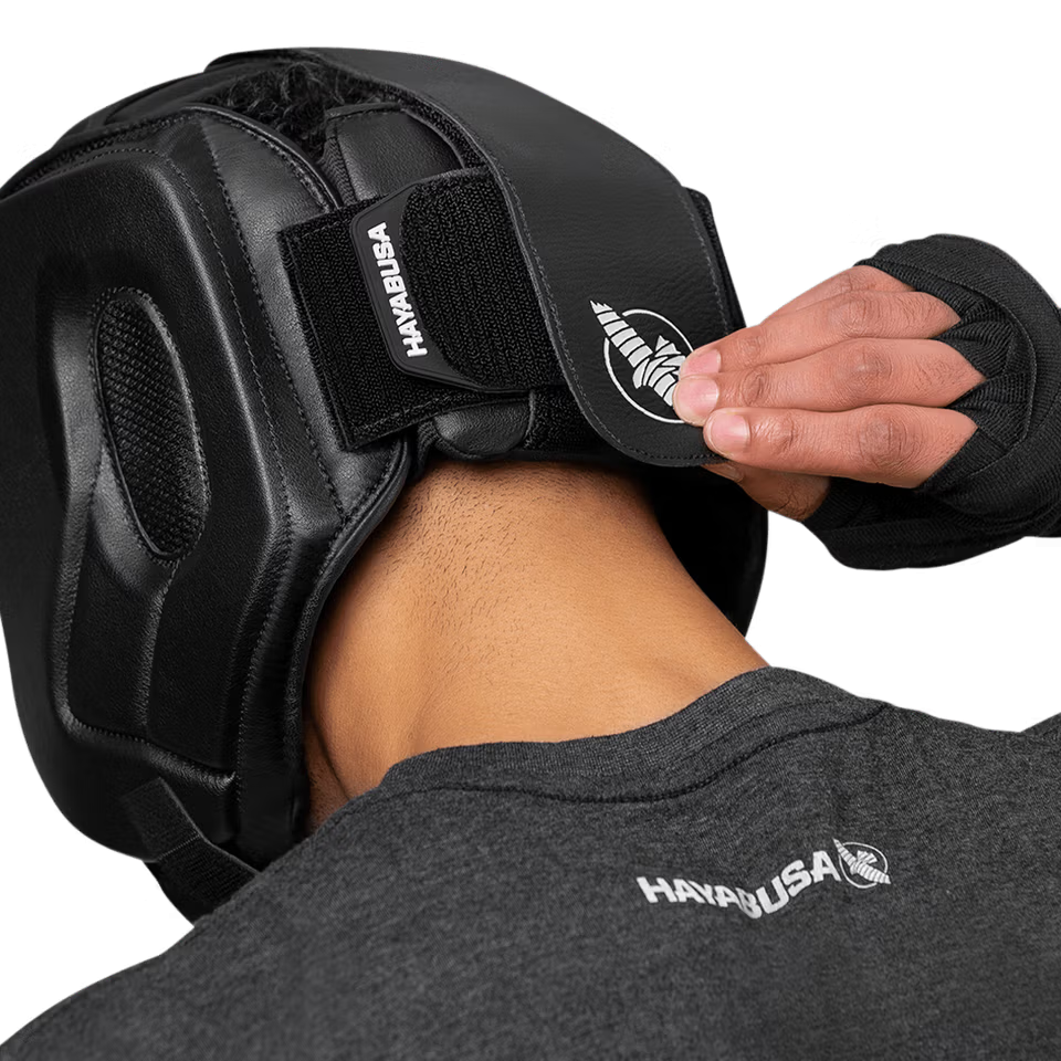 "Hayabusa" Headguard T3 - Black 5