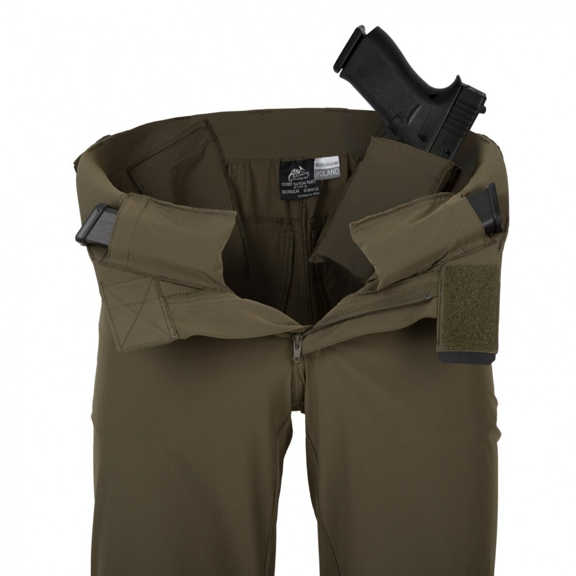 "Helikon" Tactical Pants - Covert Tactical Pants - Versastretch Lite - Black (SP-CTP-VL-01) 11