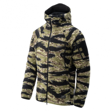 "Helikon" Hybrid Fleece Hoodie – Patriot Jacket Mk 2 – Tiger Stripe (BL-PJ2-FH-62)