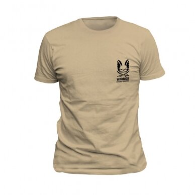 "Warrior" marškinėliai - Tan (W-TSHIRT-T) "Warrior" marškinėliai - Tan (W-TSHIRT-T)