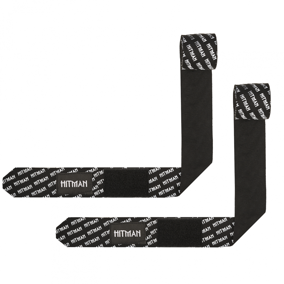 "Hitman" Elastic Boxing Hand Wraps 4.5m - Black