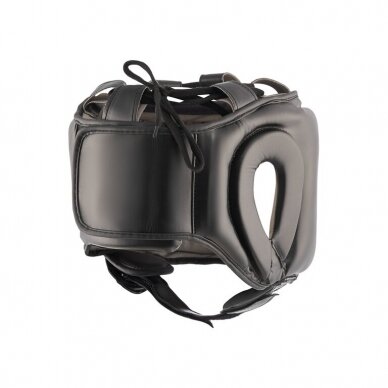 "Hitman" Headguard with Nose Protection Pro Training - Black 1 "Hitman" Headguard with Nose Protection Pro Training - Black 1