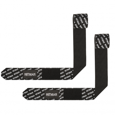 "Hitman" Elastic Boxing Hand Wraps 4.5m - Black "Hitman" Elastic Boxing Hand Wraps 4.5m - Black