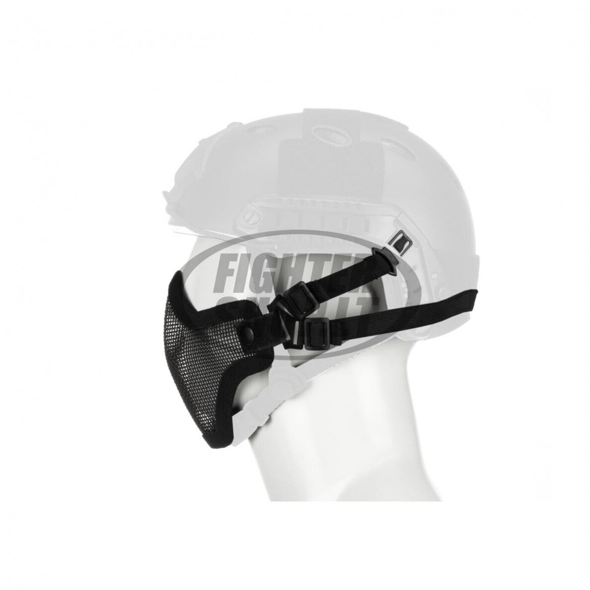 "Invader Gear" Steel Half Face Mask FAST Version - Black (26203) 1