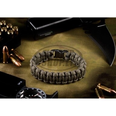 "Invader Gear" apyrankė Paracord Bracelet Compact - Army Green (13487)