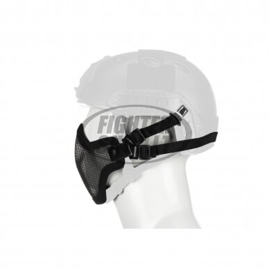"Invader Gear" Apsauginė kaukė - Steel Half Face Mask FAST Version - Black (26203) 1 "Invader Gear" Apsauginė kaukė - Steel Half Face Mask FAST Version - Black (26203) 1