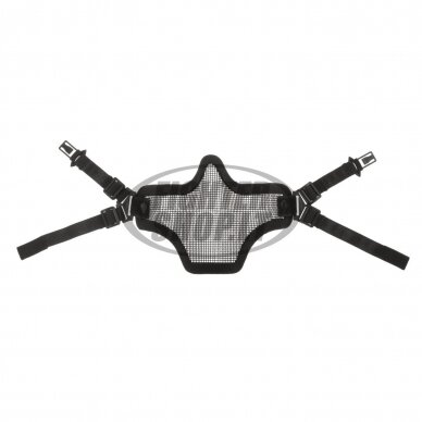 "Invader Gear" Steel Half Face Mask FAST Version - Black (26203) 3