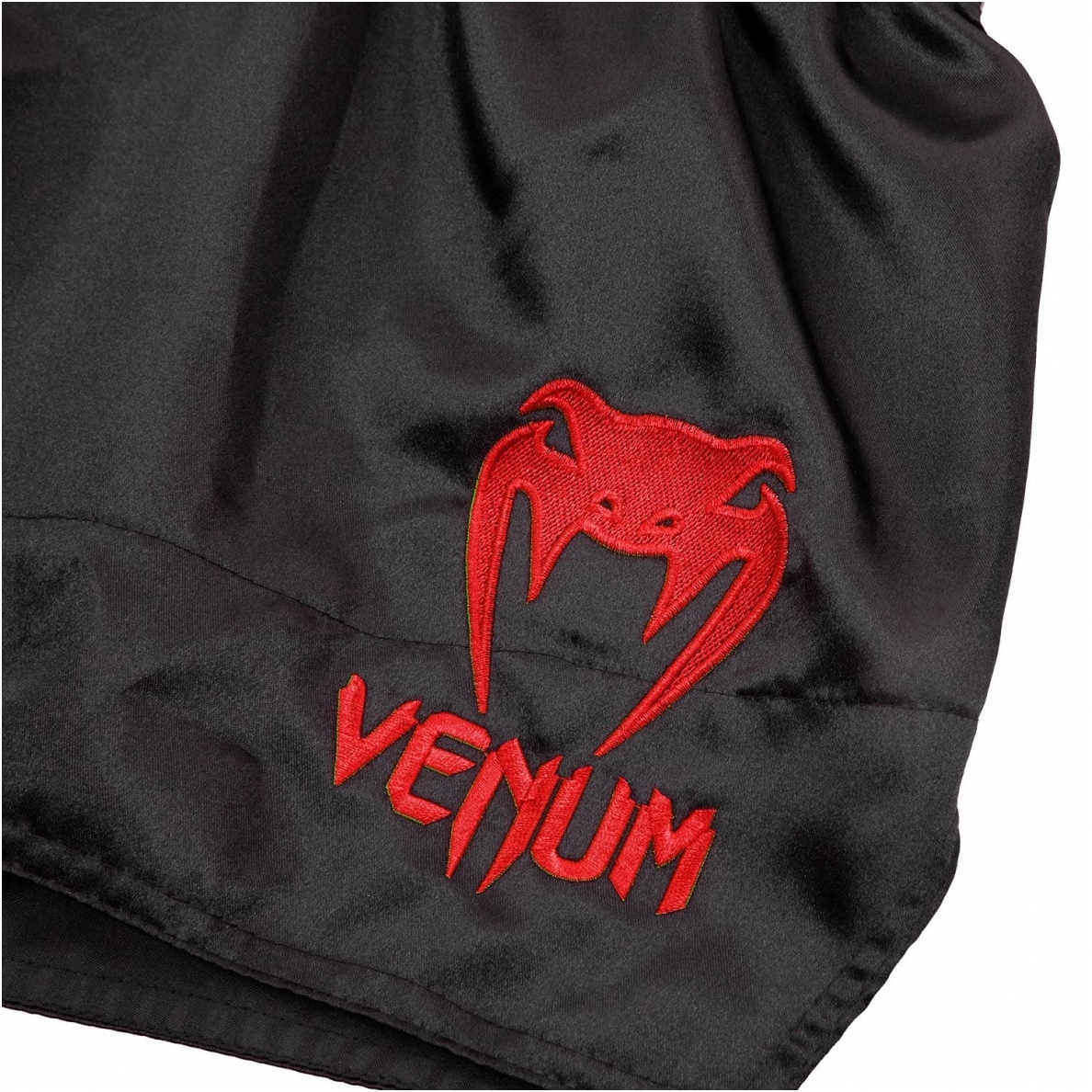 "Venum" K1 / Thai šortai Classic - Black/Red 3