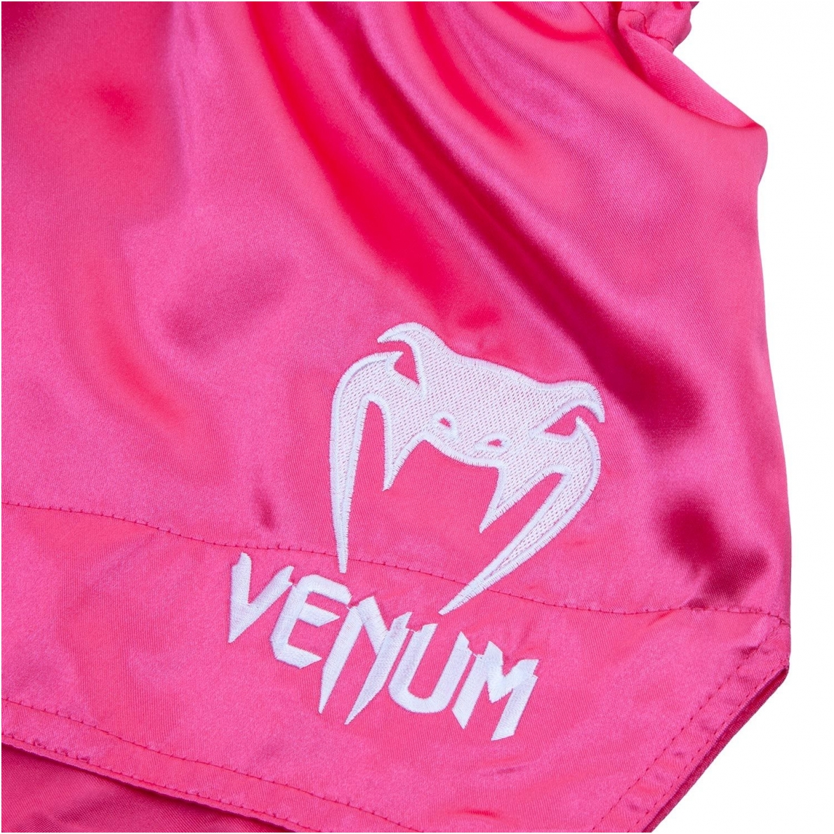 "Venum" K1 / Thai Shorts Classic - Pink/White 3