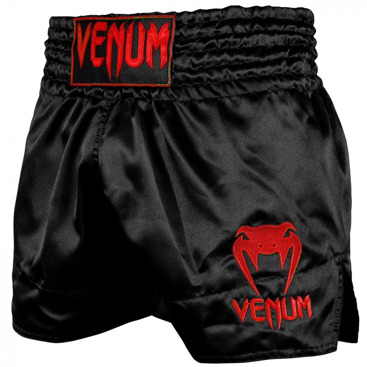 "Venum" K1 / Thai šortai Classic - Black/Red "Venum" K1 / Thai šortai Classic - Black/Red