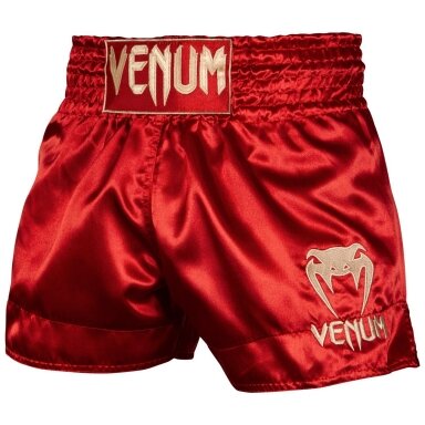 "Venum" K1 / Thai Shorts Classic - Red/Gold