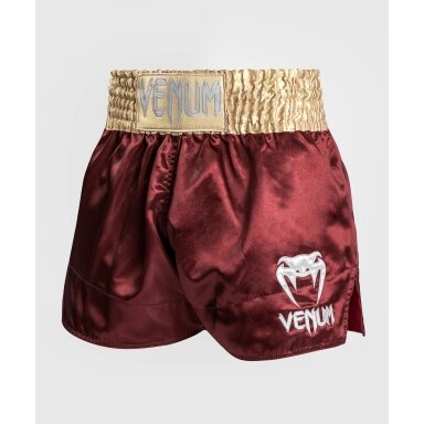 "Venum" K1 / Thai Shorts Classic - Burgundy