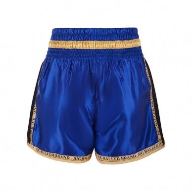 "BBB" šortai Muay Thai / Kickboxing trunks - Mesh - blue 1