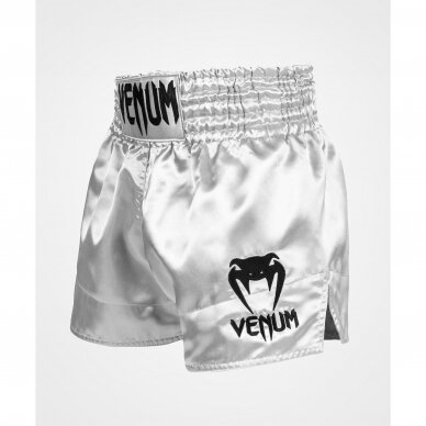 "Venum" K1 / Thai šortai Classic - Silver/Black 1 "Venum" K1 / Thai šortai Classic - Silver/Black 1