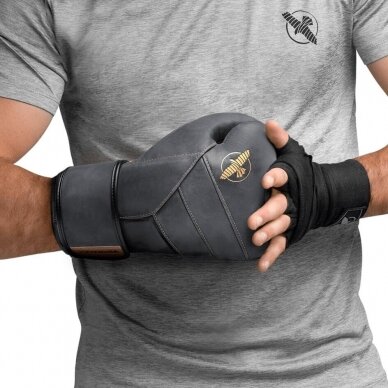 "Hayabusa" bokso pirštinės - T3 LX - Obsidian/Gold 4