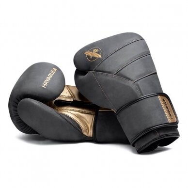 "Hayabusa" bokso pirštinės - T3 LX - Obsidian/Gold 3 "Hayabusa" bokso pirštinės - T3 LX - Obsidian/Gold 3