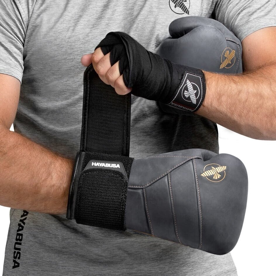 "Hayabusa" bokso pirštinės - T3 LX - Obsidian/Gold 5
