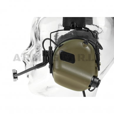 Klausos apsauga/ausinės - M32 Tactical Communication Hearing Protector Foliage Green (Earmor) 4