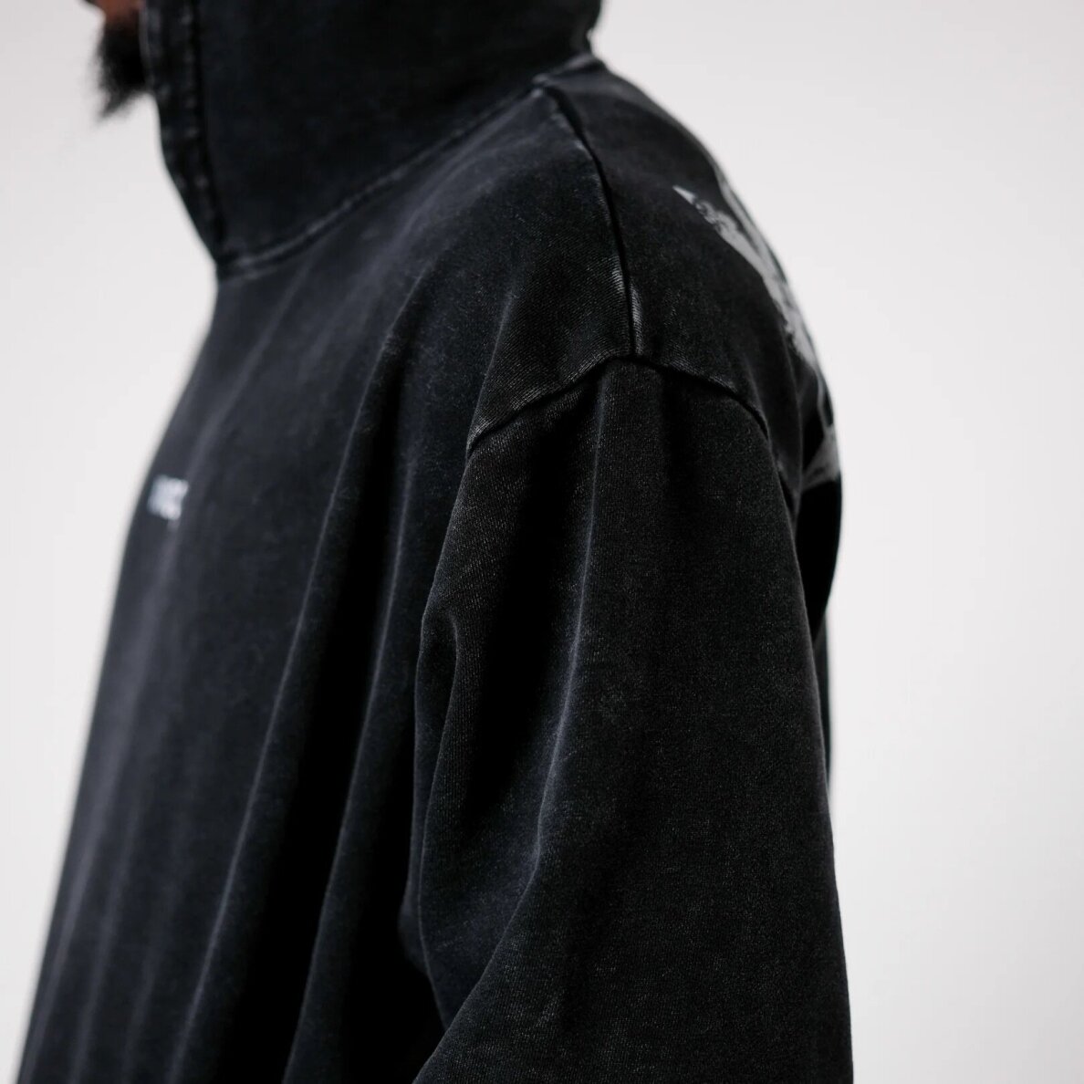 "Knock" Brickbound Vintage Terry Hoodie 7