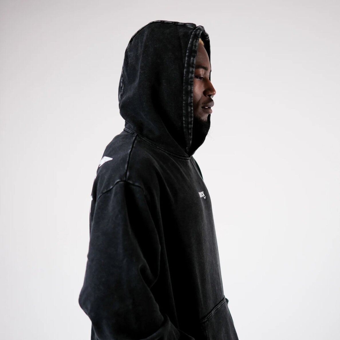 "Knock" Brickbound Vintage Terry Hoodie 8