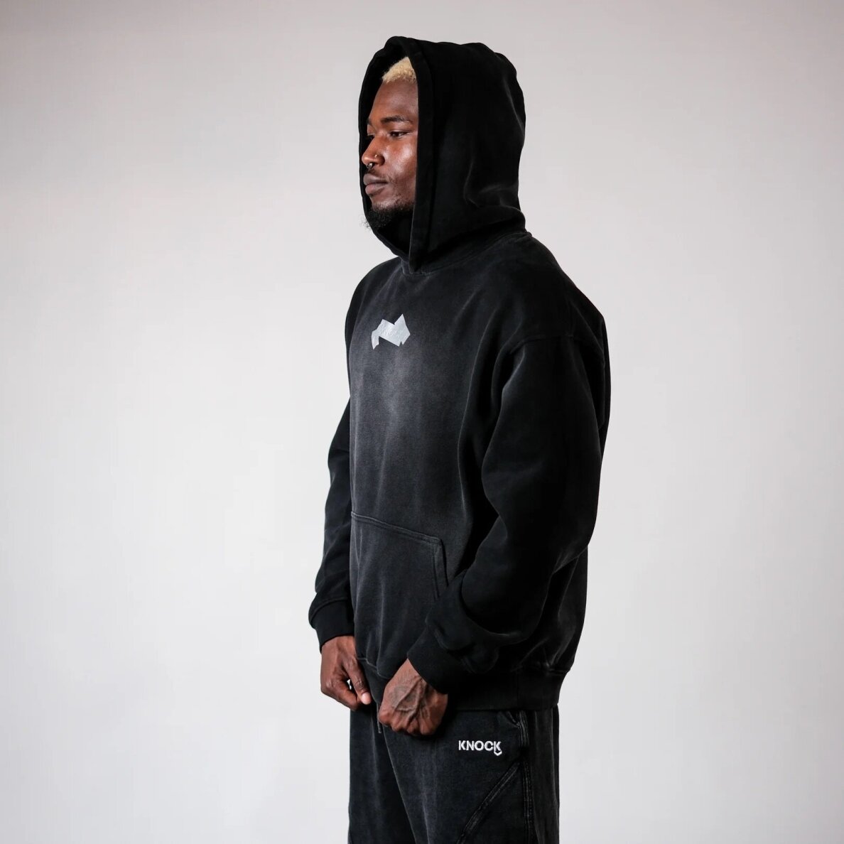 "Knock" džemperis - Blueprint Vintage Hoodie 1 "Knock" džemperis - Blueprint Vintage Hoodie 1
