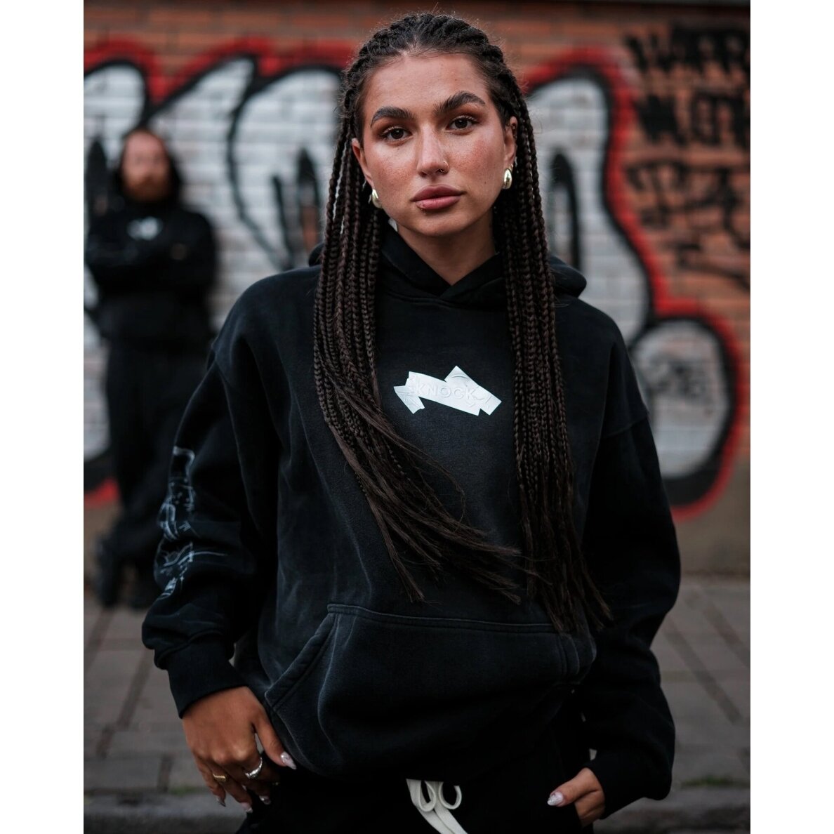 "Knock" džemperis - Blueprint Vintage Hoodie 6