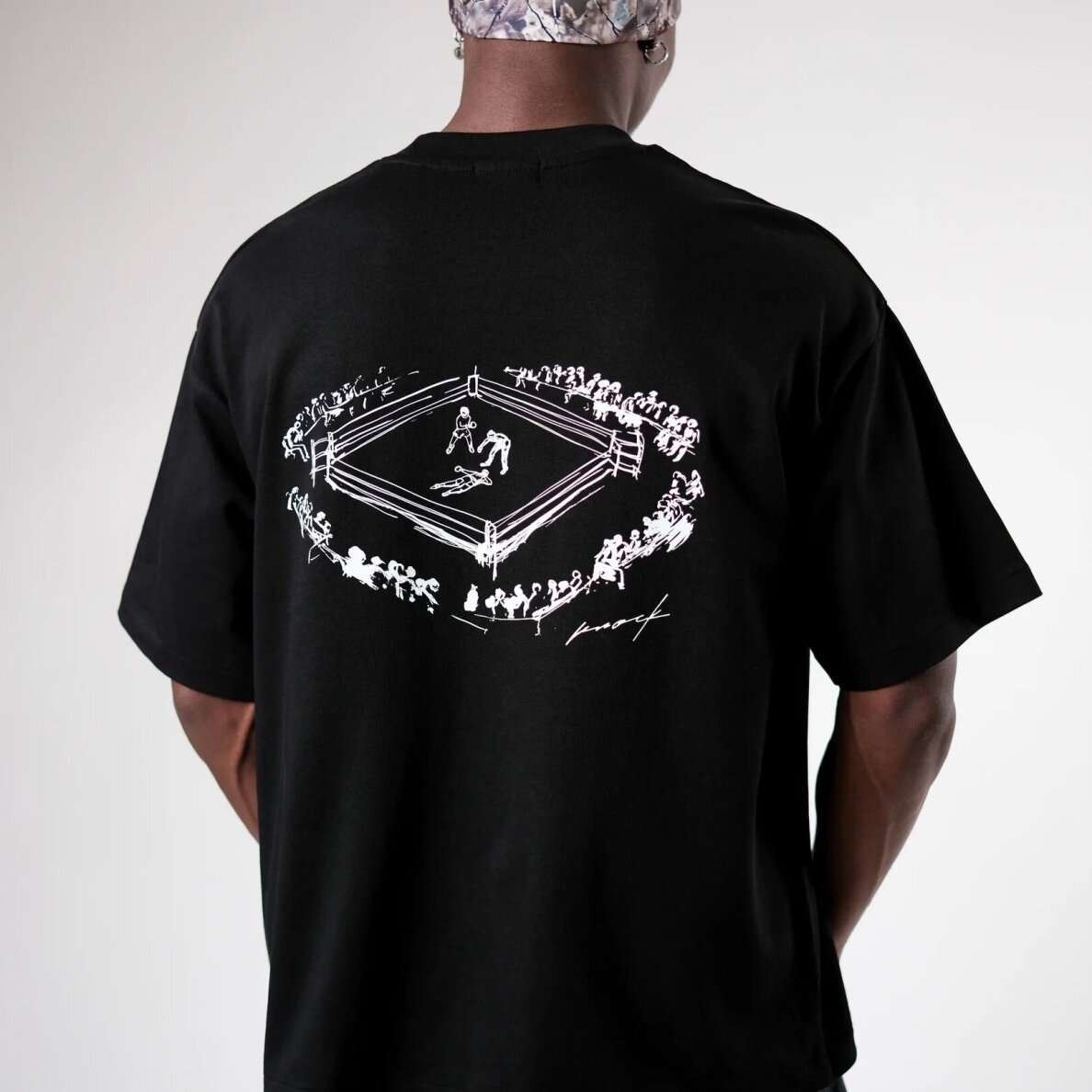 "Knock" marškinėliai - Mid County Heavy Tee - Black 5 "Knock" marškinėliai - Mid County Heavy Tee - Black 5