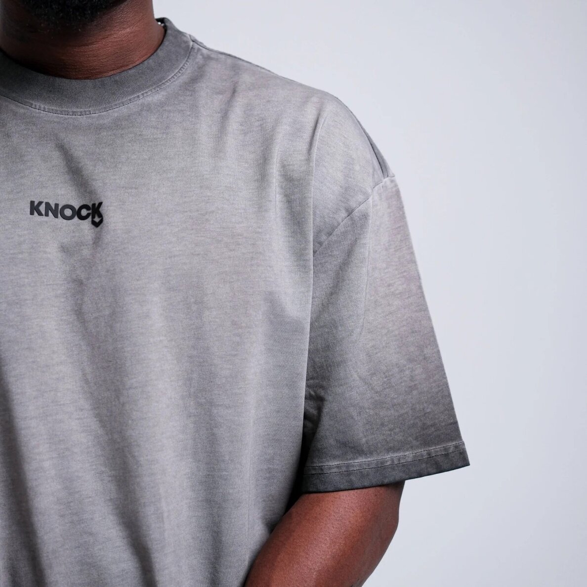 "Knock" marškinėliai - Brush Brickbound Tee - Grey 4 "Knock" marškinėliai - Brush Brickbound Tee - Grey 4