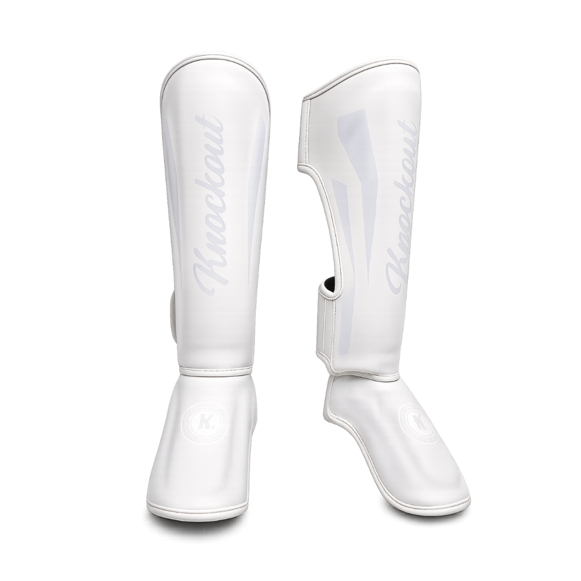"Knockout" Shin Guards - White "Knockout" Shin Guards - White