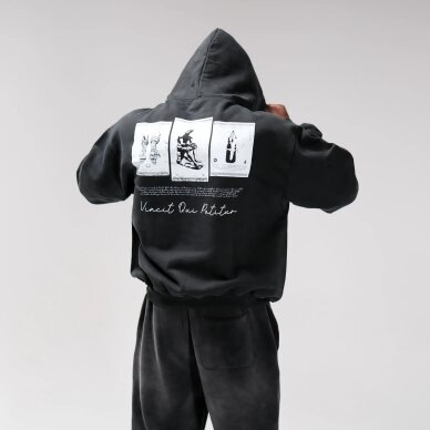 "Knock" džemperis - Vincit Qui Patitur Ultra Heavy Hoodie