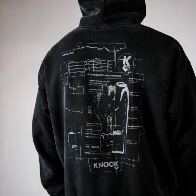 "Knock" džemperis - Blueprint Vintage Hoodie 3 "Knock" džemperis - Blueprint Vintage Hoodie 3
