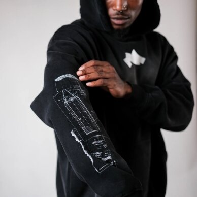 "Knock" džemperis - Blueprint Vintage Hoodie 5