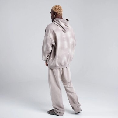 "Knock" laisvalaikio kelnės - Stonewash Straight Cut Joggers 3