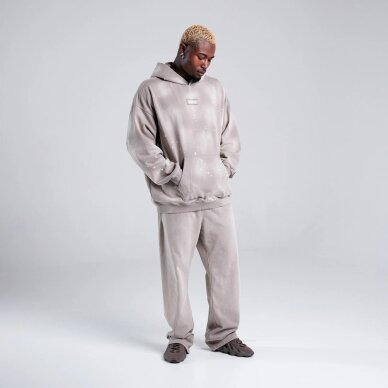 "Knock" laisvalaikio kelnės - Stonewash Straight Cut Joggers 2 "Knock" laisvalaikio kelnės - Stonewash Straight Cut Joggers 2