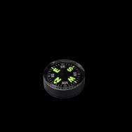 Kompasas - Button Compass Small - Black (Helikon)
