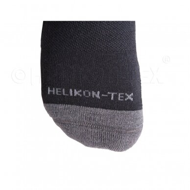 Kojinės - LIGHTWEIGHT SOCKS - COOLMAX - Black (Helikon) 4