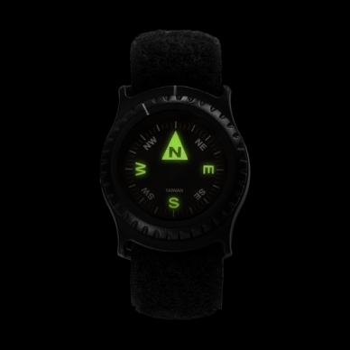 Kompasas - Wrist Compass T25 - Black (Helikon) 4