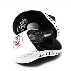 "Fairtex" Focus Mitts (pair) - Black/White