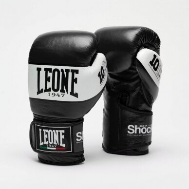 "Leone 1947" bokso pirštinės Shock - Black (GN047-01)
