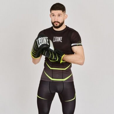 "Leone1947" MMA marškinėliai trump. rankov. Revo Fluo - Black (AB927F-01) 5