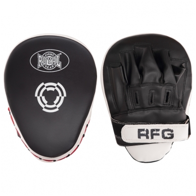 "Royal" Focus Mitts - Black/White "Royal" Focus Mitts - Black/White