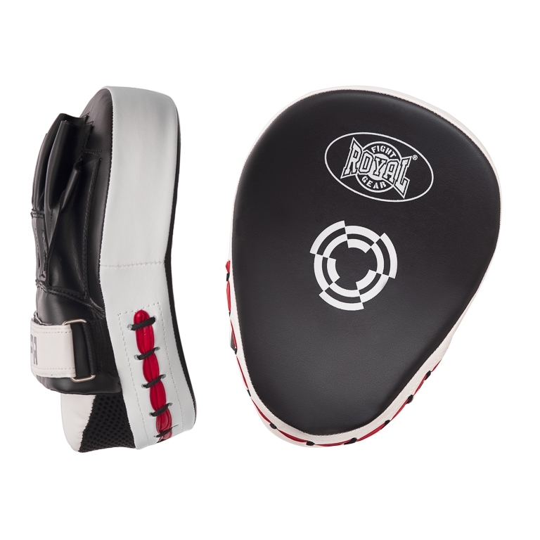 "Royal" Focus Mitts - Black/White 1 "Royal" Focus Mitts - Black/White 1